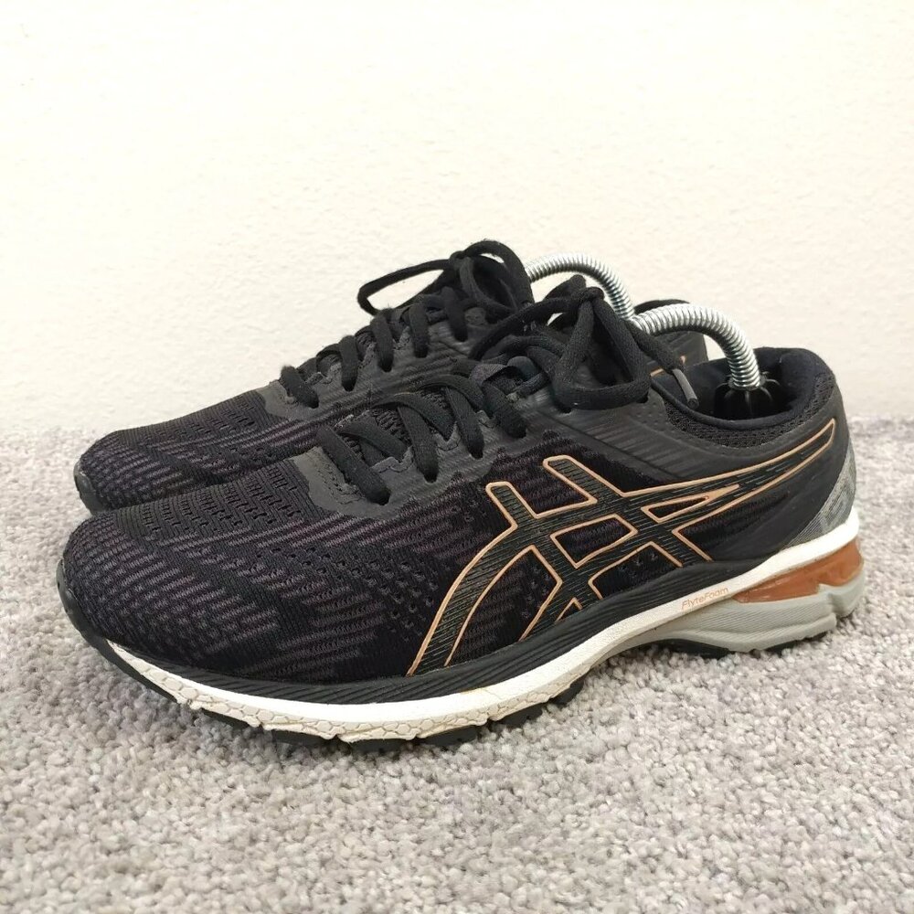 Asics GT 2000 8 Womens Size 7.5 Running Shoes 1012A592 Black Sneakers Low Top